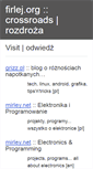 Mobile Screenshot of firlej.org